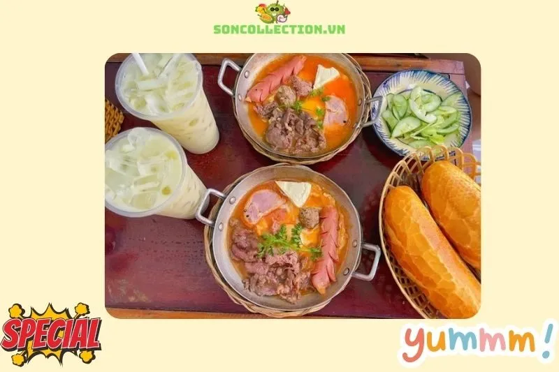 Bánh mì chảo Tiền Giang - cô Tiên