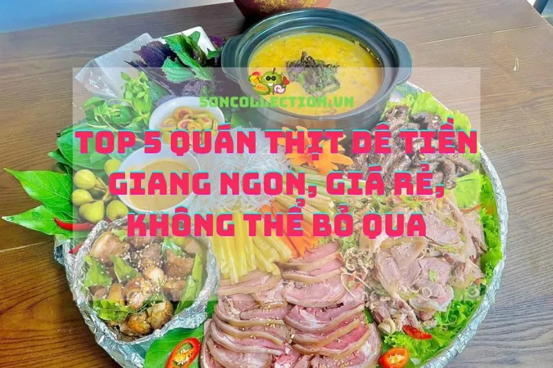 Top 5 quán thịt dê Tiền Giang ngon, giá rẻ, không thể bỏ qua