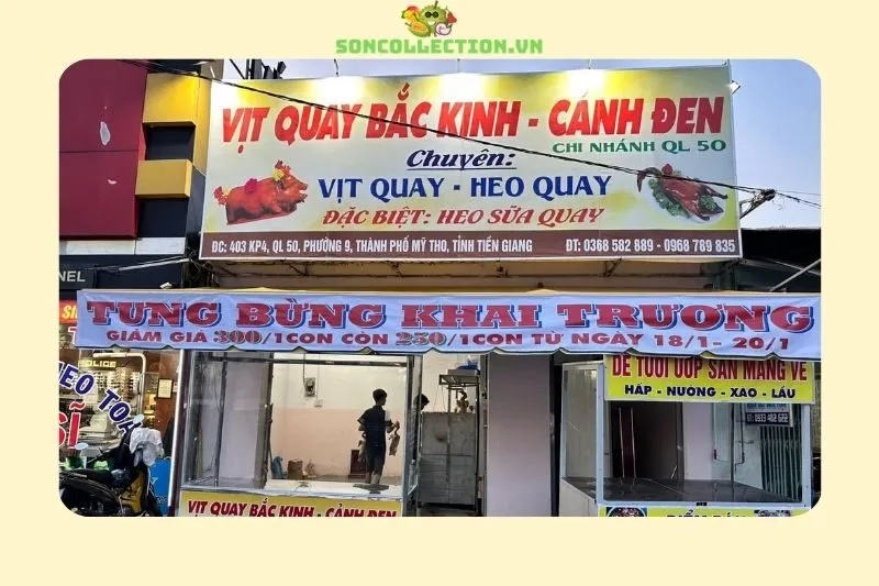 Vịt Quay Bắc Kinh - Cảnh Đen